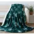 Naturtex pléd sherpa 130x170 cm zöld-fehér leveles 