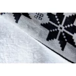 Naturtex pléd sherpa 150x200 cm szarvas kék-fehér-szürke