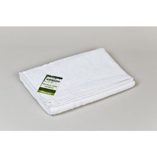 Bamboo fehér törölköző 50x100 cm