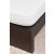 Jersey fehér lepedő 140-160x200 cm