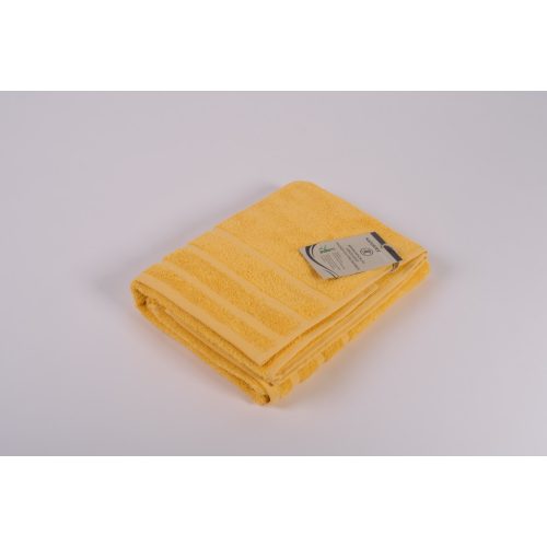 Bamboo mustár sárga törölköző 50x100 cm