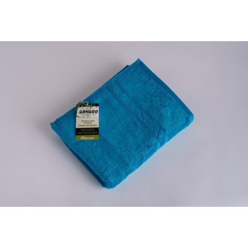 Bamboo türkiz kék törölköző 70x140 cm