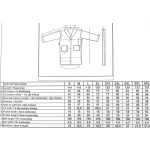 Velúr fehér fürdőköntös L Fekete paszpóllal