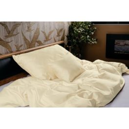 3 részes pamut-szatén ágyneműhuzat NATUR