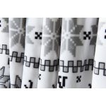 Naturtex pléd sherpa 130x170 cm szarvas kék-fehér-szürke 