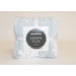 Naturtex pléd sherpa 130x170 cm hópehely szürke-fehér
