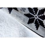 Naturtex pléd sherpa 150x200 cm szarvas kék-fehér-szürke