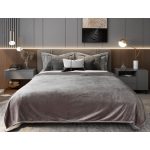 Naturtex szegett egyszínű pléd - Sphinx 200x240 cm