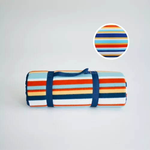  Naturtex piknik pléd 150x200 cm színes csíkos