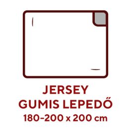 JERSEY GUMIS LEPEDŐ 180-200X200